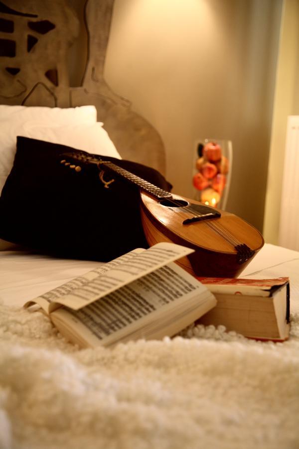 Mousiko Pandoxeio Hotell Steni Dhirfios Rum bild